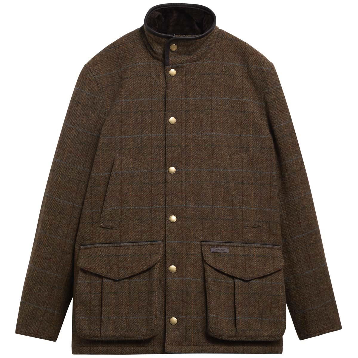 Barbour Mens Hereford Tweed Wool Jacket
