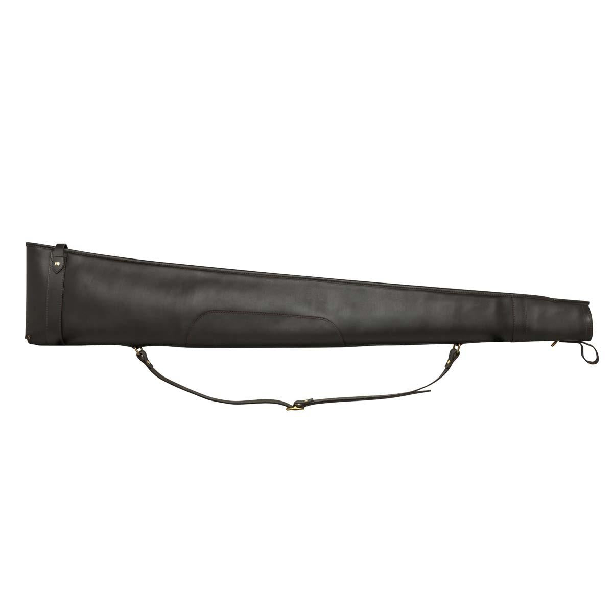 Dark Brown Beretta Terrain Evo Leather Gun Case Back