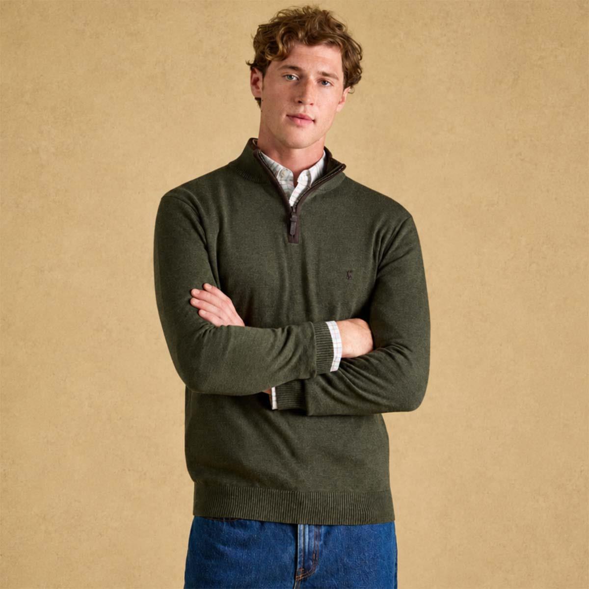 Joules Mens Hillside 1/4 Zip Jumper