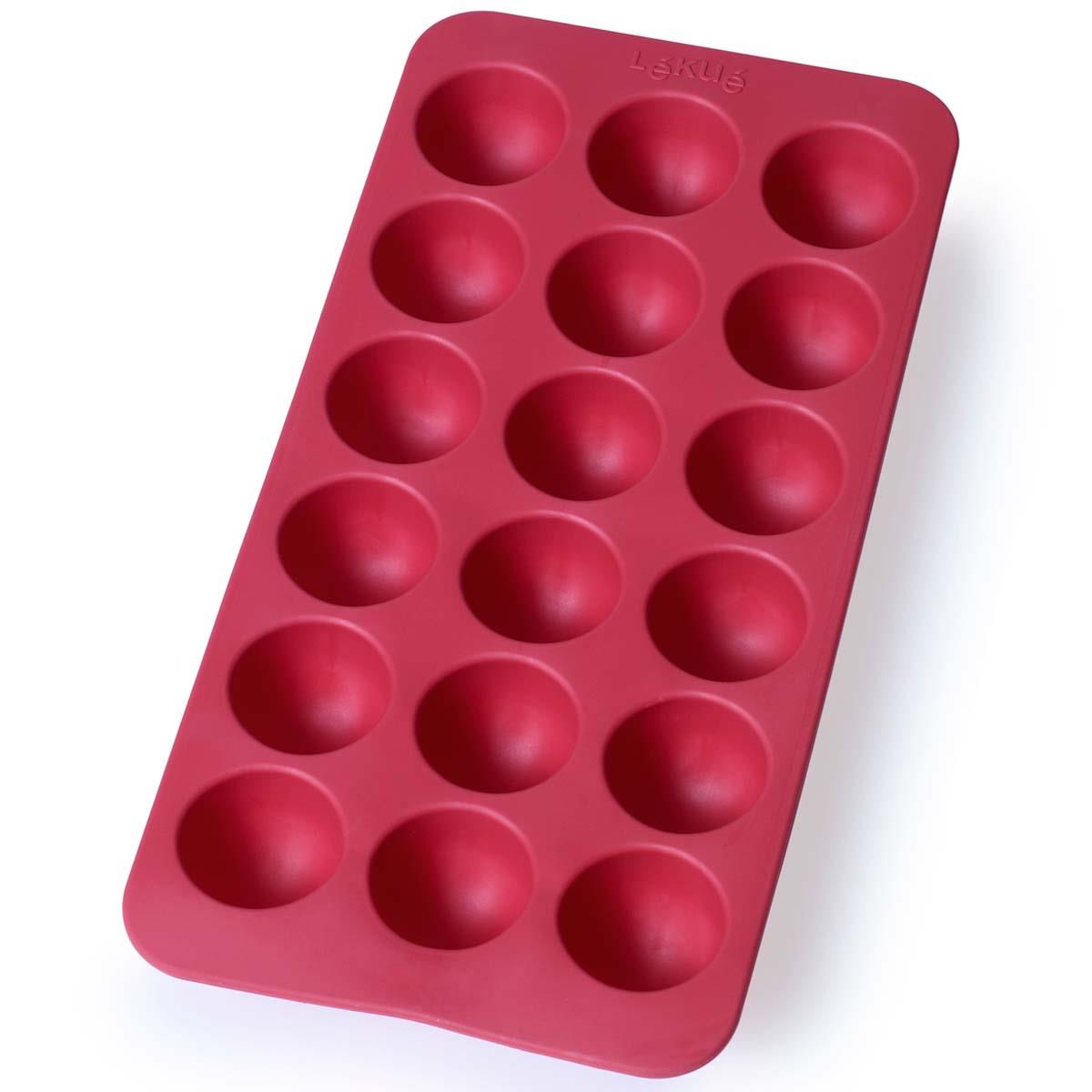 Lekue Ice Cube Tray with Lid Round