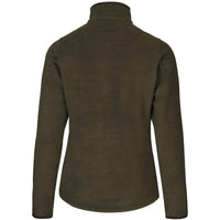 Pine Green Melange Seeland Womens Woodcock Ivy Fleece Jacket Back