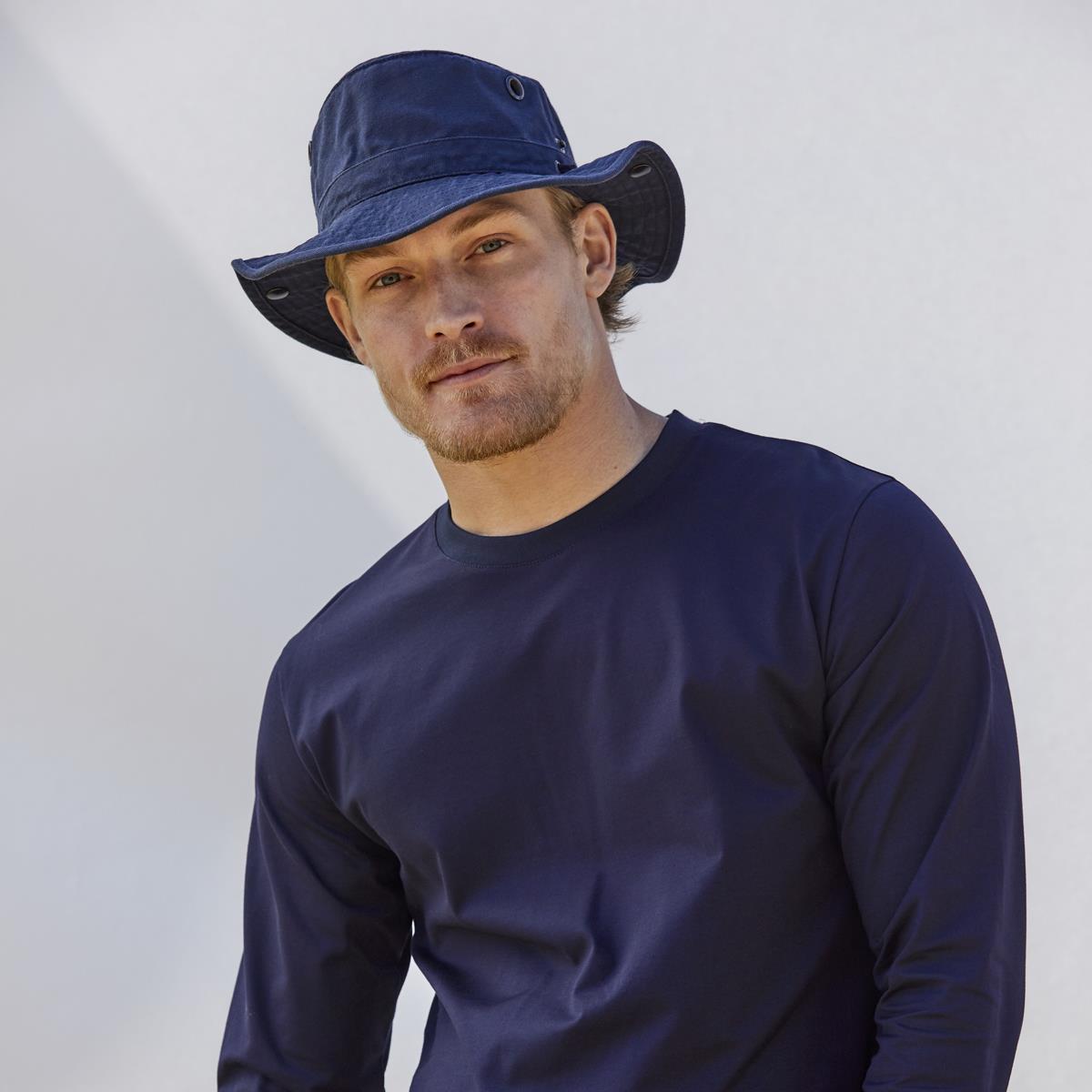 Tilley T3 Wide Brim Wanderer Hat Dark Navy