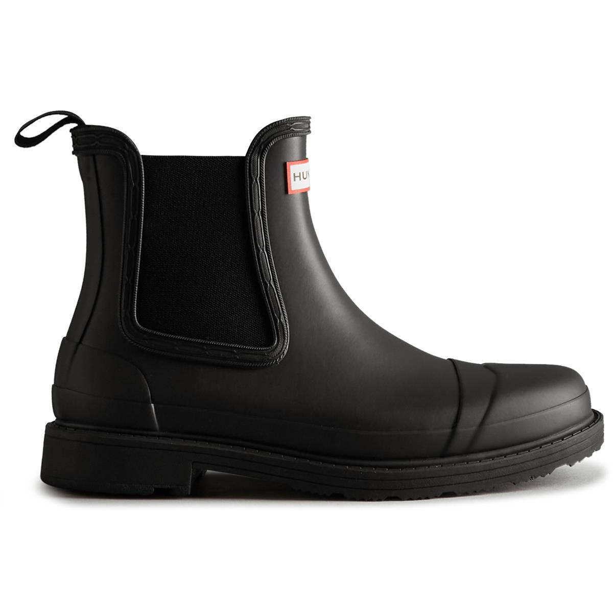 Hunter Womens Commando Chelsea Boots Side