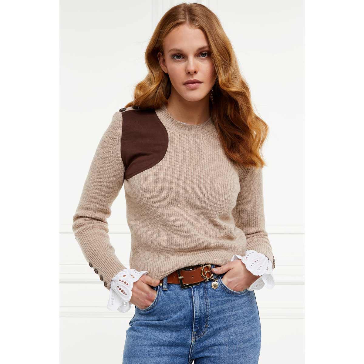 Holland Cooper Womens Heritage Crew Neck Knit