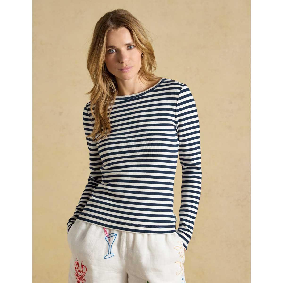 Joules Womens Sophie Long Sleeve Top