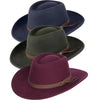 Hoggs Of Fife Perth Crushable Felt Hat