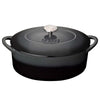 Denby Halo 28cm Cast Iron Oval Casserole Dish
