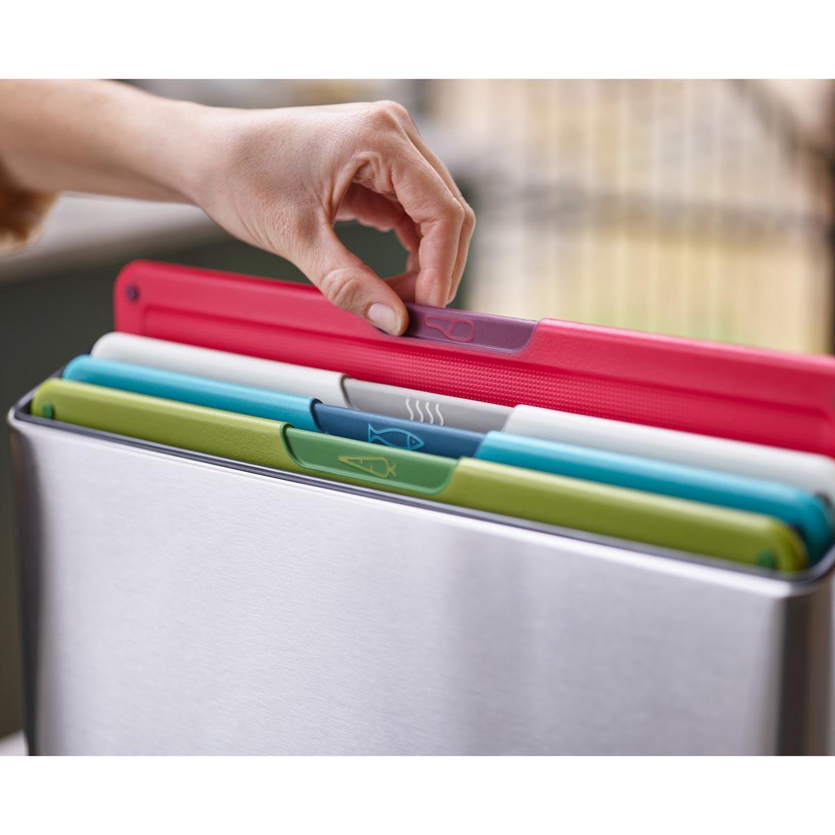 Joseph Joseph Folio Icon Steel Four Piece Board Set