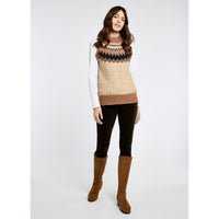 Dubarry Womens Doyle Fair Isle Vest