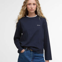 Barbour Womens Lavensdale Top navy