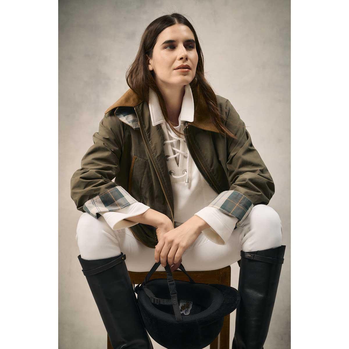 Ivy Green/Ancient Icons Bedale Showerproof Jacket lifestyle4