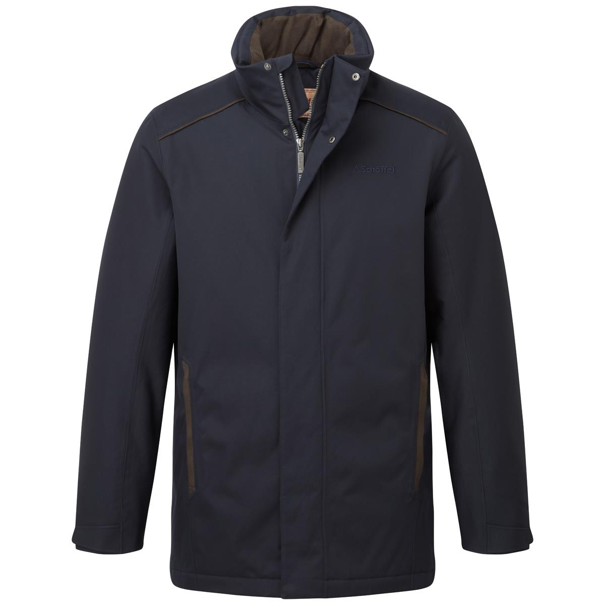 Navy Schoffel Mens Whitton Waterproof Coat