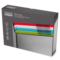 Joseph Joseph Folio Icon Steel Four Piece Board Set packaging
