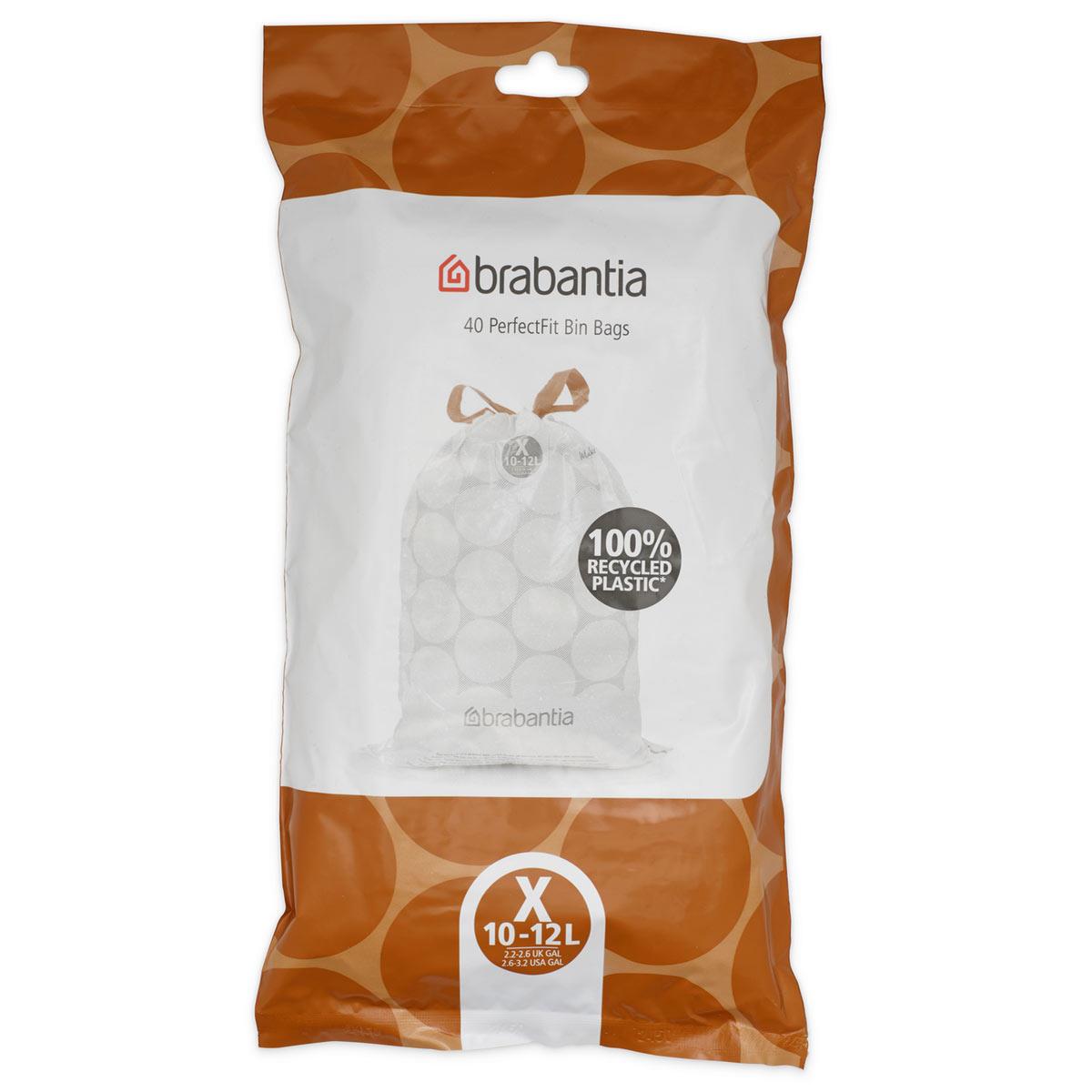 Brabantia PerfectFit Bin Liner Dispenser Pack Size X