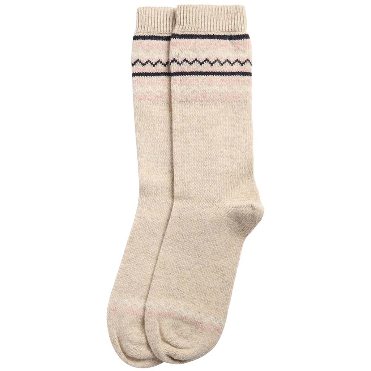 Barbour Womens Anaise Fair Isle Sock