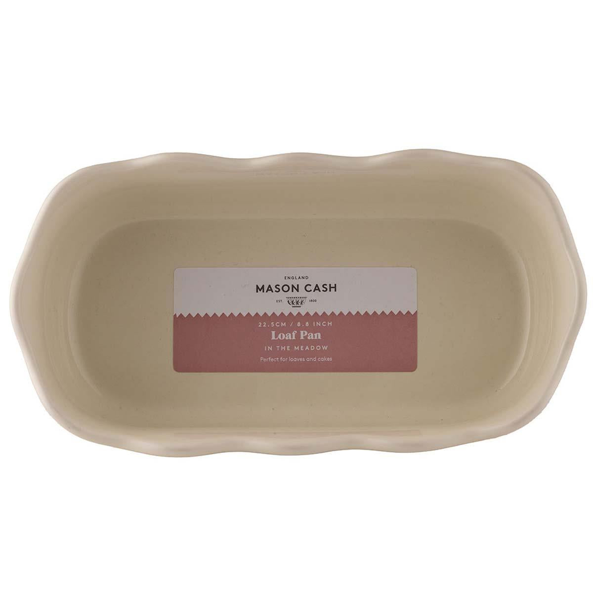 Mason Cash In The Meadow Yellow Loaf Pan TOP
