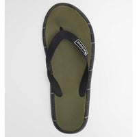 Olive Barbour Mens Oakdale Sandal Strap