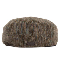 Barbour Mens Fyne Tweed Baker Boy Cap