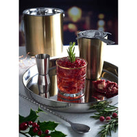 Viners Barware 1.5L Gold Double Wall Ice Bucket LS2