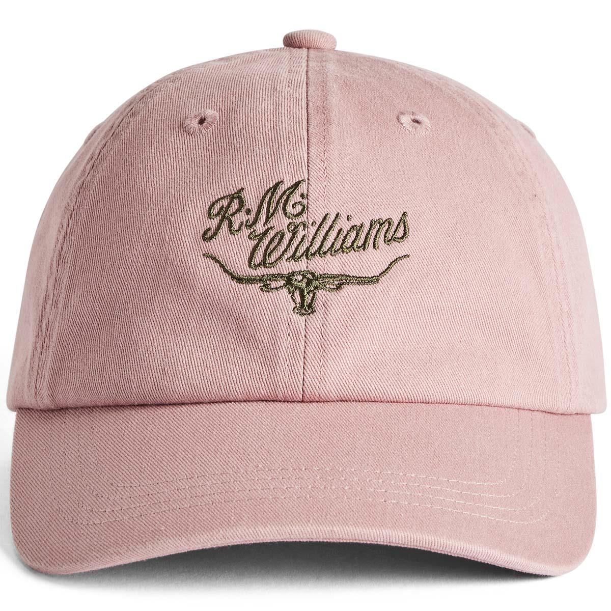 R.M. Williams Mens Script Longhorn Cap