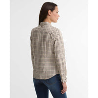 Birch Tattersall Barbour Womens Woodside Check Shirt BACK2