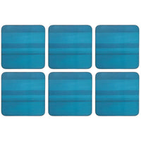 Denby Colours Turquoise Set Of 6 Coasters