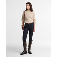 BIRCH Barbour Womens Georgette Knitted Jumper ON MODEL