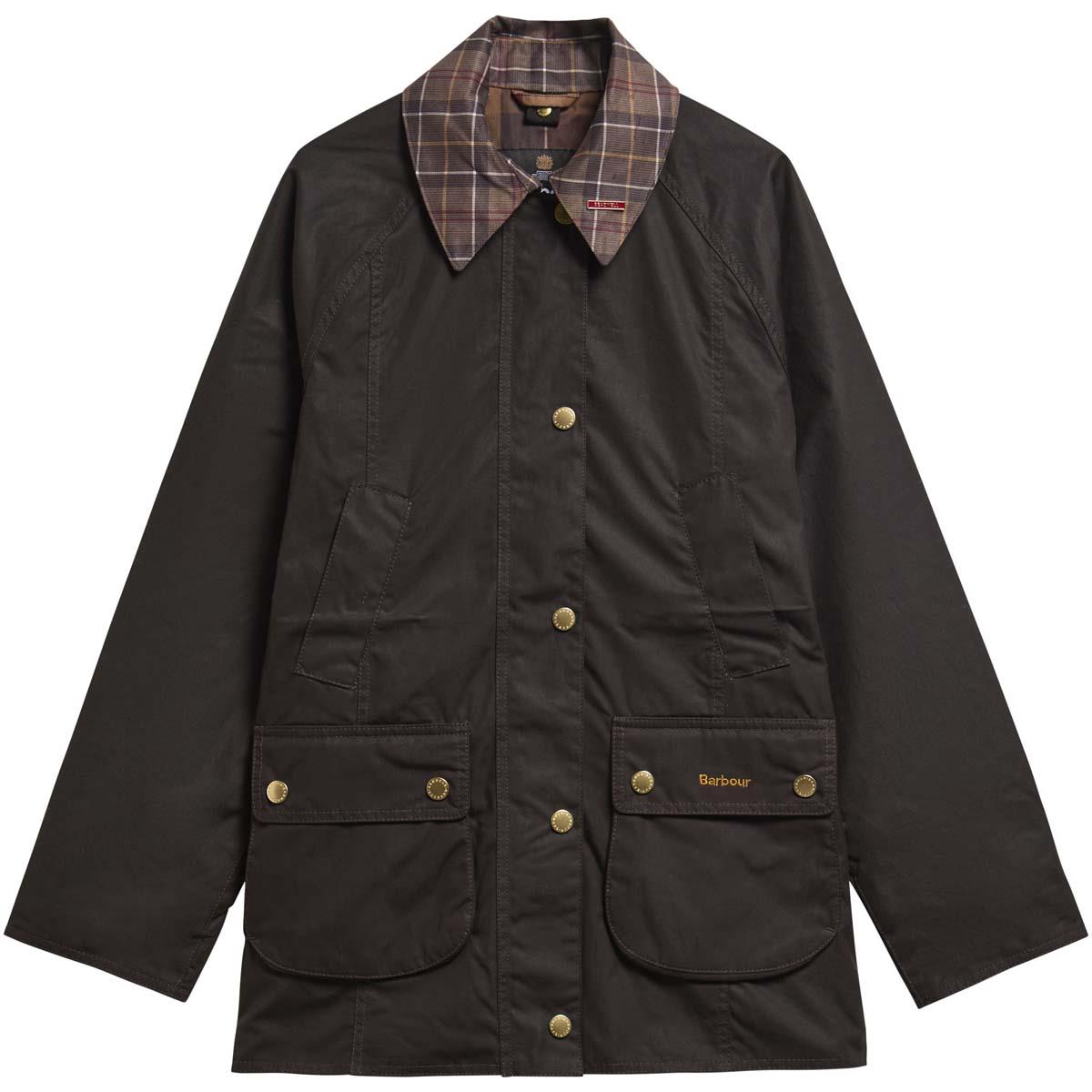 RUSTIC Barbour Womens Icons Tartan Collar Modern Beadnell