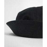 Navy Barbour Mens Spectator 6 Panel Bucket Hat brim