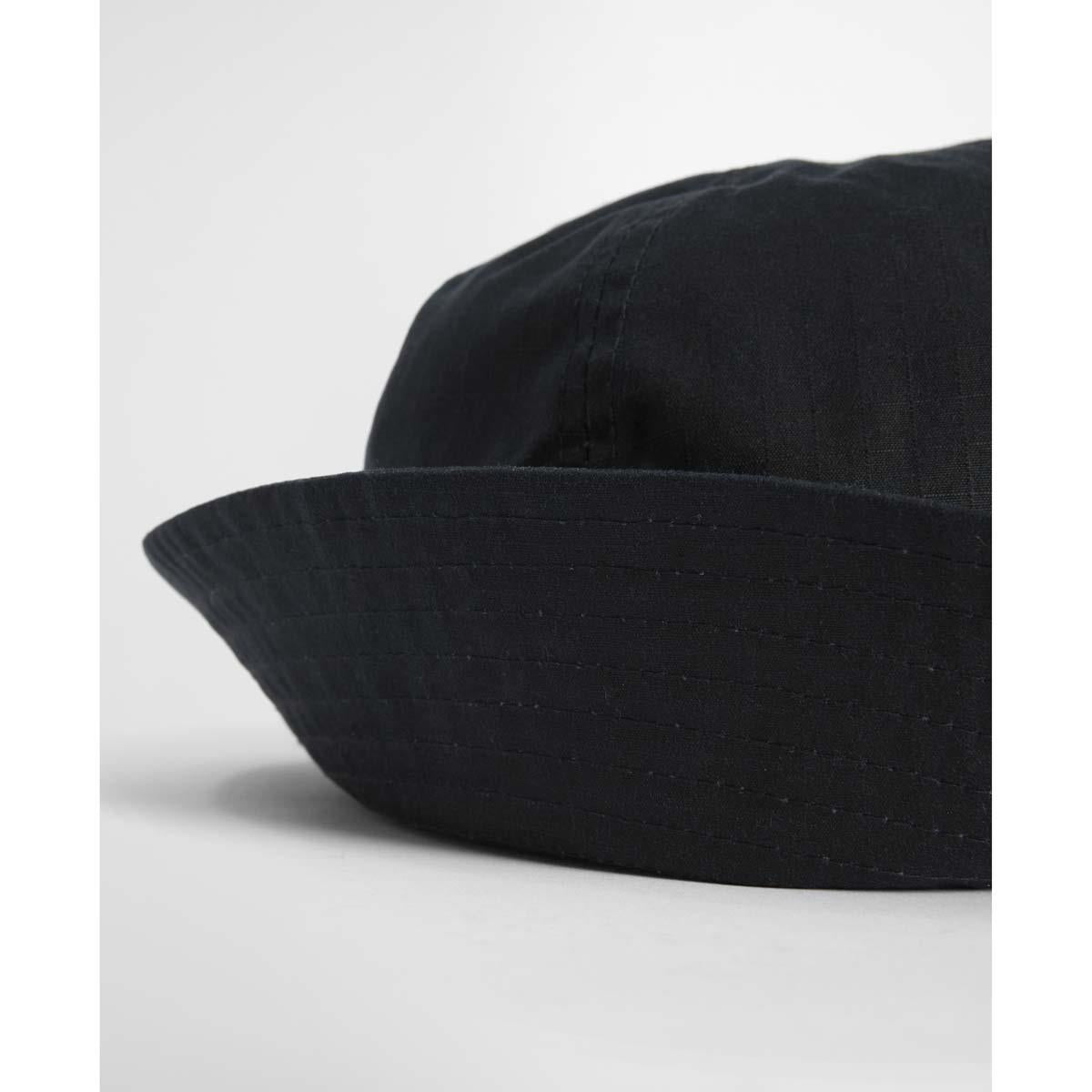 Navy Barbour Mens Spectator 6 Panel Bucket Hat brim