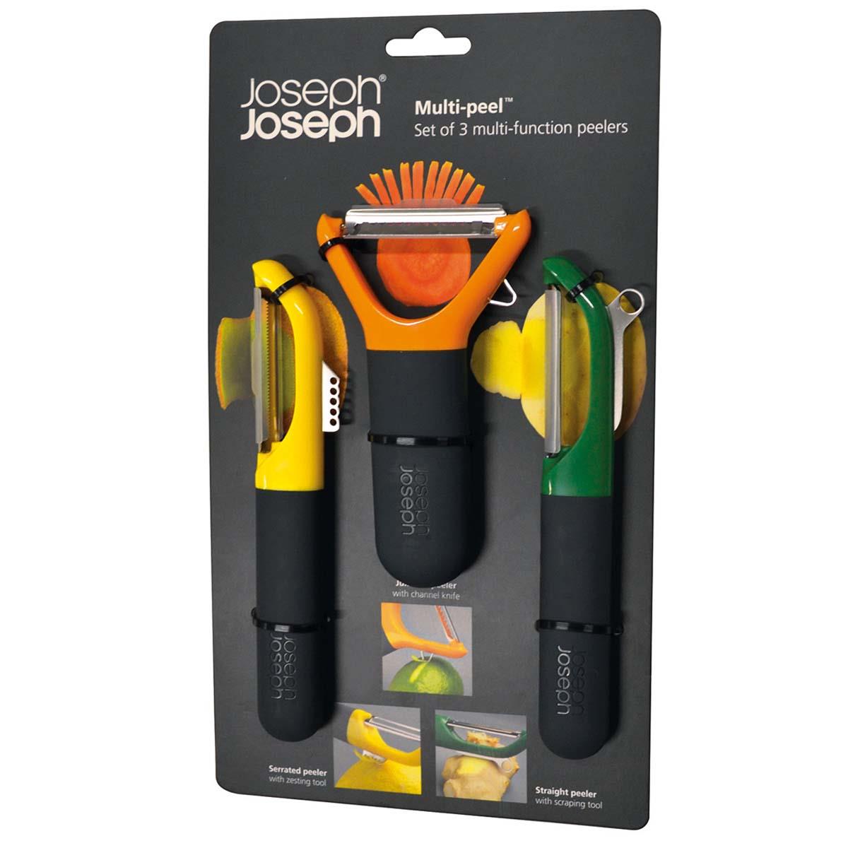 Dark Green Joseph Joseph Multi-Peel Straight Peeler packaging