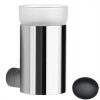 Matt Black Chrome Samuel Heath Xenon Toothbrush Holder N5045