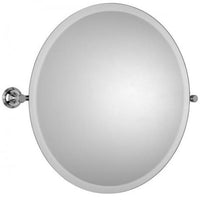 Chrome Plated Samuel Heath Style Moderne Round Tilting Mirror L6745