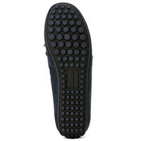 Navy Suede Ariat Womens Margot Driving Moc Sole