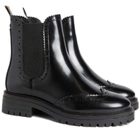 BLACK Barbour Womens Fawne Chelsea Boot