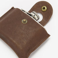 Barbour 4oz Hinged Hip Flask / Brown MAC0344BR711 / One