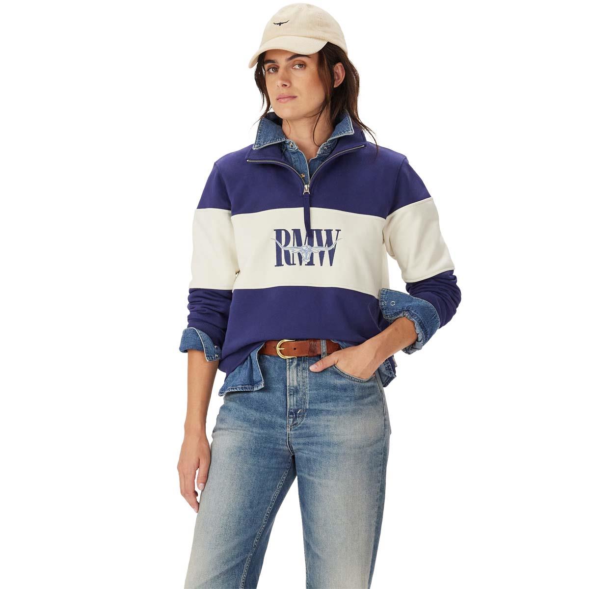 R.M. Williams Womens Trickett Panel Sweatshirt