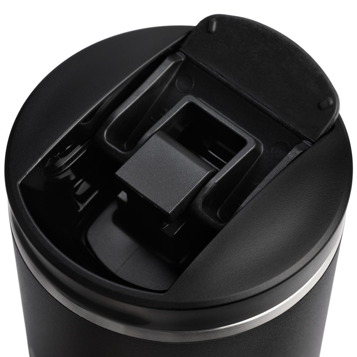 BLACK Stanley The Transit Fliptop Mug 0.59L LID