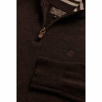 Holland Cooper Mens Fine Quarter Zip Knit Jumper