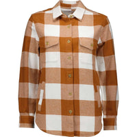 Rusty/White Swanndri Womens Rapaki Shacket