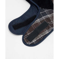 Midnight Oak Barbour Tartan Dog Coat Front