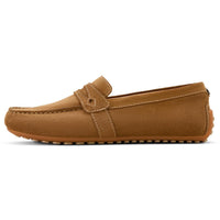 Caramel Suede Ariat Womens Selene Driving Moc Shoe Side