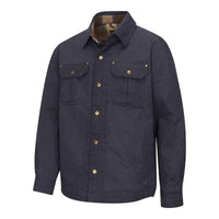 Hoggs Of Fife Huntly Mens Huntly Waxed Canvas Utility Overshirt