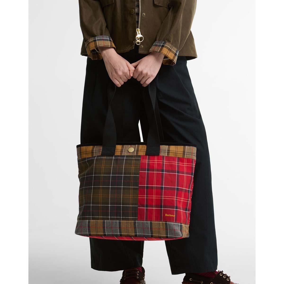 Barbour Womens Mya Patchwork Tote Bag