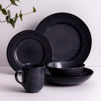 BLACK Mason Cash Reactive Linear Pasta Bowl LS2