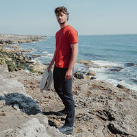 Musto Mens Classic Logo Tee Rust