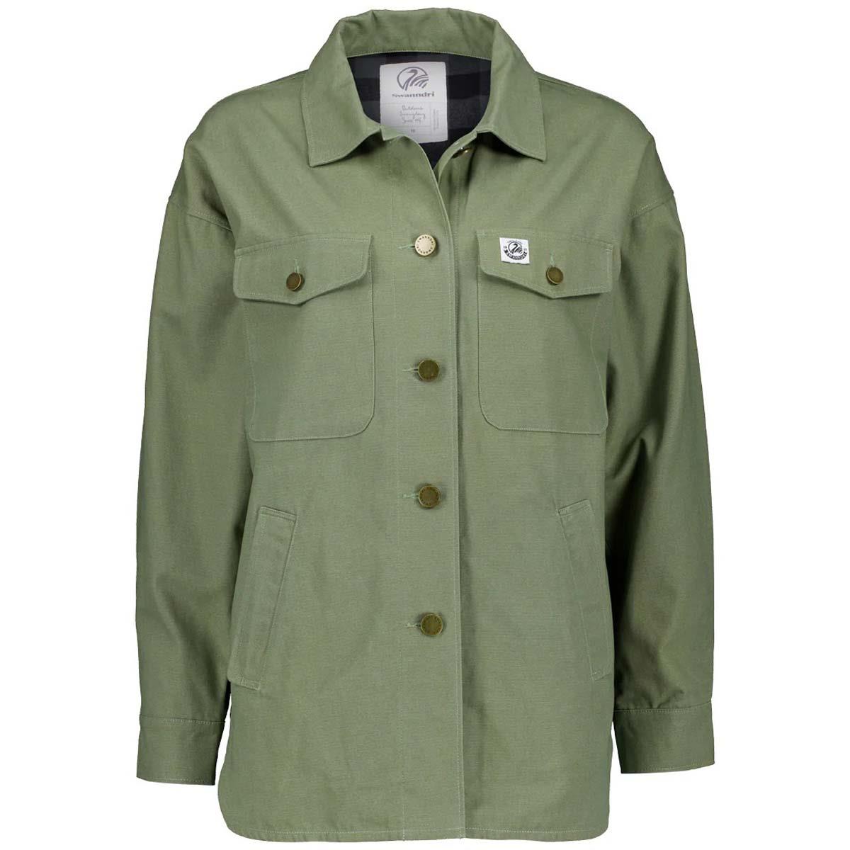 Clover Swanndri Womens Harbourage Canvas Shacket