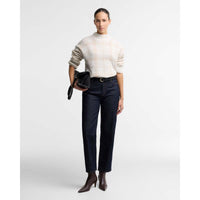 RINSE WASH Barbour Womens Adalyn Jeans ON MODEL