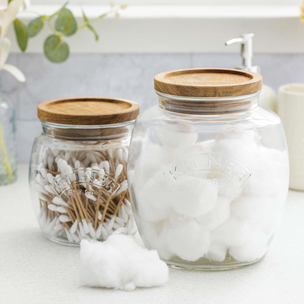Kilner Universal Jar Acacia Wooden Lid LS4
