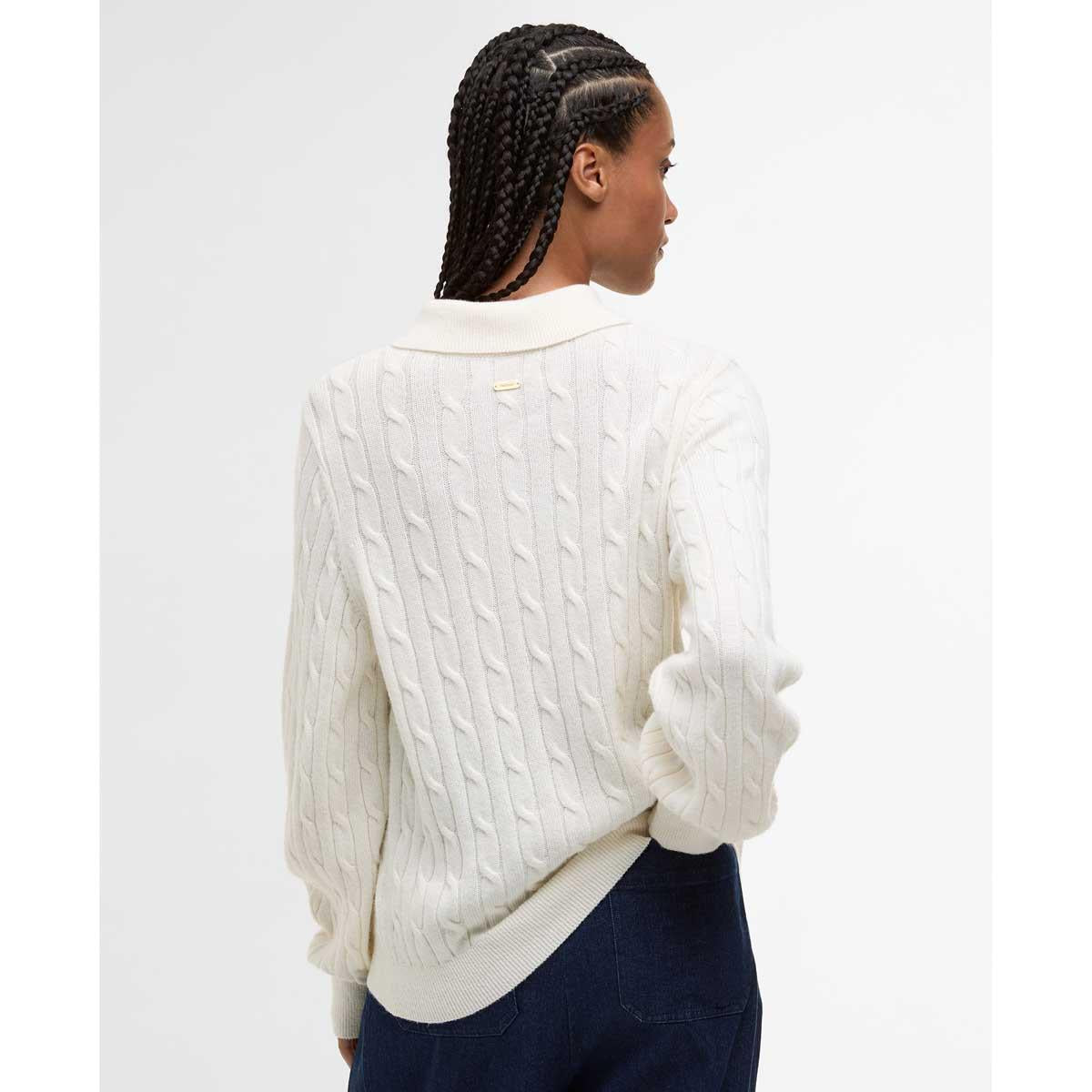 Cloud Barbour Womens Evie Knitted Jumper Back